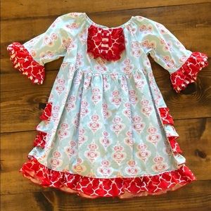 Sage and Lilly 4T Holiday Dress!